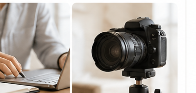 ライティング撮影のイメージ